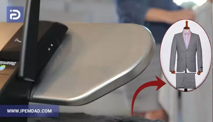 نحوه اتو زدن کت مردانه با اتو پرس