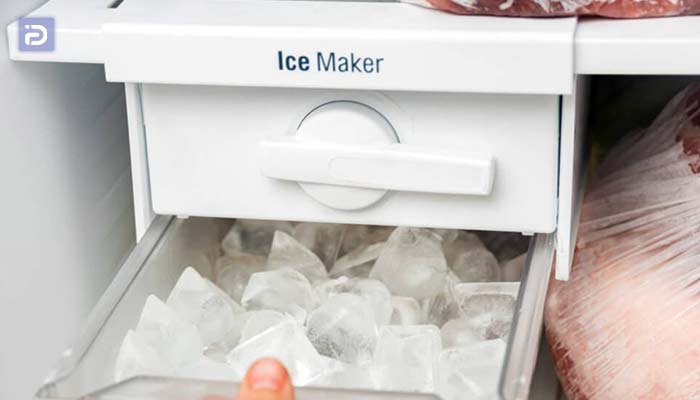 طریقه استفاده از یخساز یخچال هات پوینت