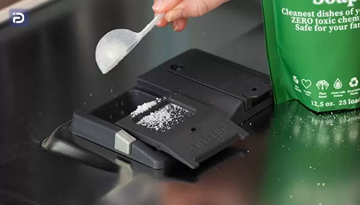 نحوه استفاده از پودر در ظرفشویی فاگور