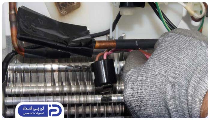 مشکل در قطعات دیفراست یخچال