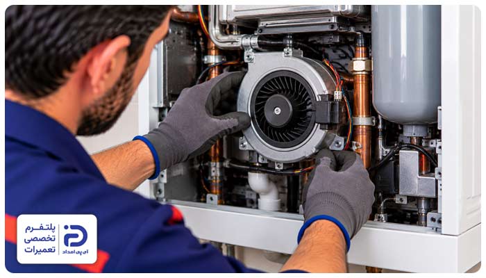 تعمیر و تعویض فن پکیج
