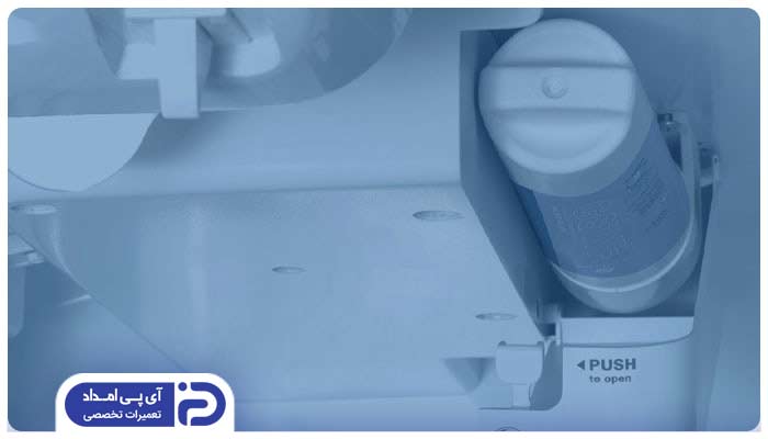 تعویض فیلتر یخچال ساید جنرال الکتریک در محل