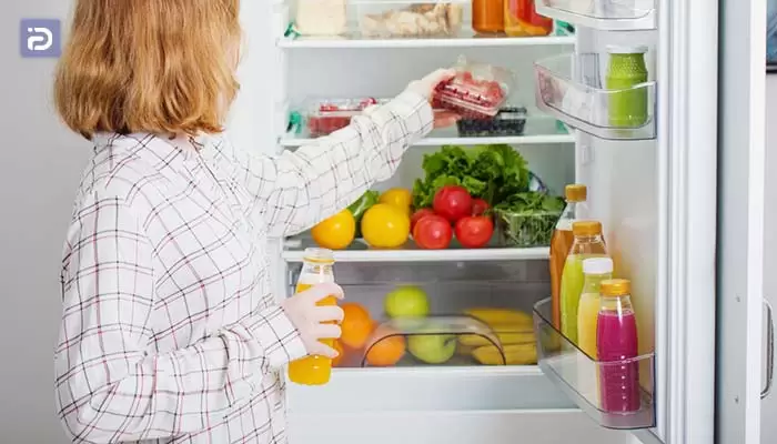 روش صحیح چیدن مواد غذایی درون یخچال و فریزر زیمنس