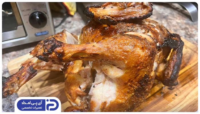بررسی علت خشک شدن جوجه کباب در مایکروویو
