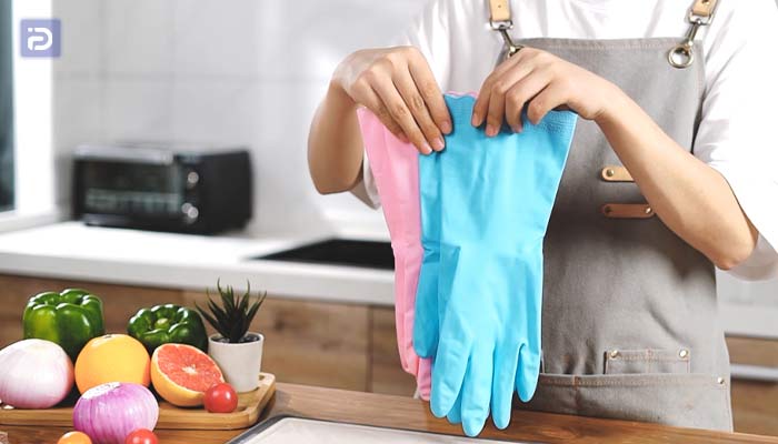 اقداماتی برای نگهداری بهتر و بالا بردن طول عمر دستکش ظرفشویی 