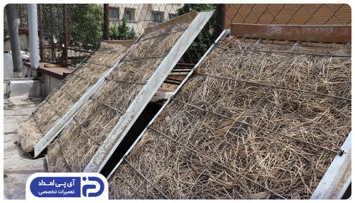 تعویض پوشال کولر آبی