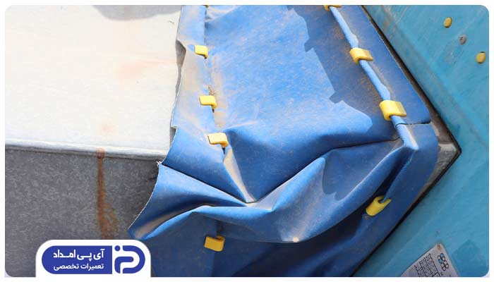 تعویض برزنت کولر آبی
