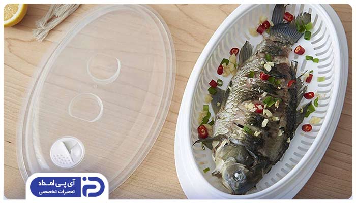 ظروف مناسب برای پخت ماهی در ماکروفر