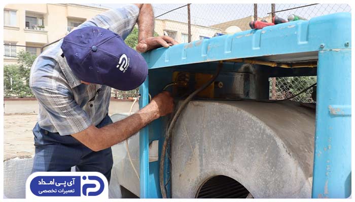تعمیر فیوز کولر آبی 