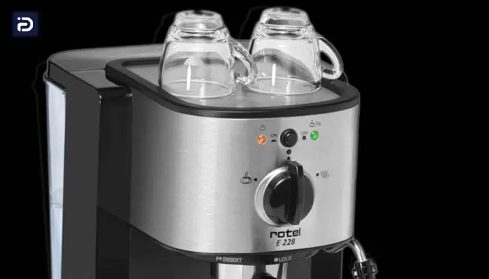 روش صحیح تنظیم دمای اسپرسوساز روتل با استفاده از برنامه دستگاه چگونه است؟