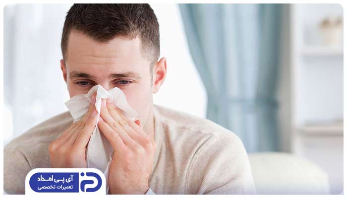 علت حساسیت به کولر گازی 