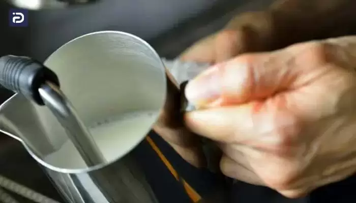 آموزش درست کردن کف شیر با بخار دستگاه اسپرسوساز فلر