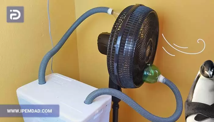 راهکاری ساده برای افزایش سرمای پنکه ایستاده