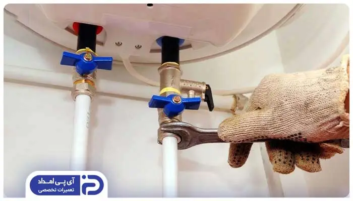 آموزش گام به گام تعویض شیر تخلیه آبگرمکن