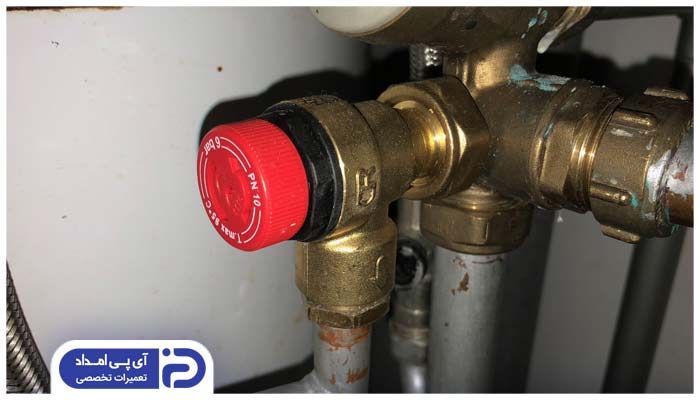 خرابی شیر اطمینان؛ علت کم شدن فشار پکیج