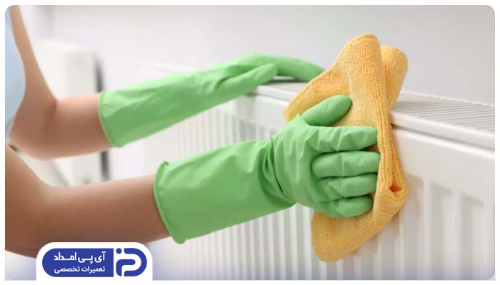 تمیز کردن رادیاتورها