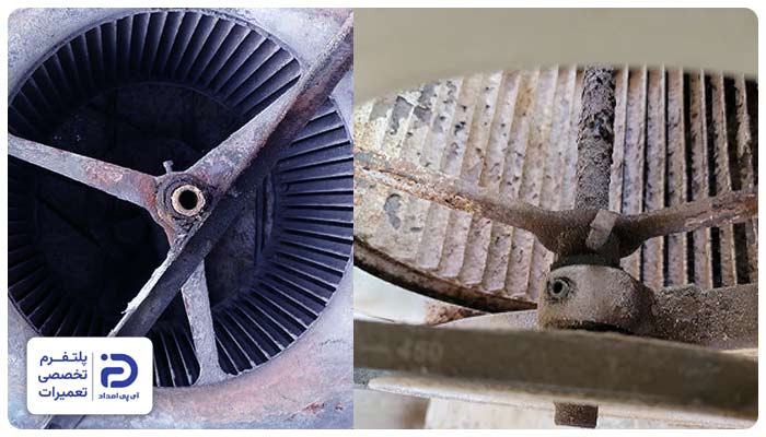 نقش پروانه کولر آبی روی میزان خنک کنندگی