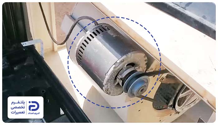 نقش موتور کولر آبی روی میزان خنک کنندگی