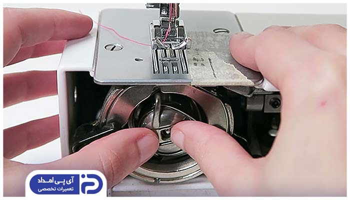 تنظیم ماسوره چرخ خیاطی