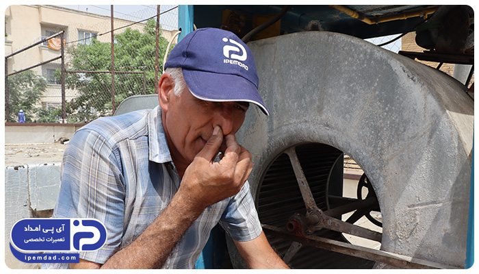 علت بوی کولر آبی