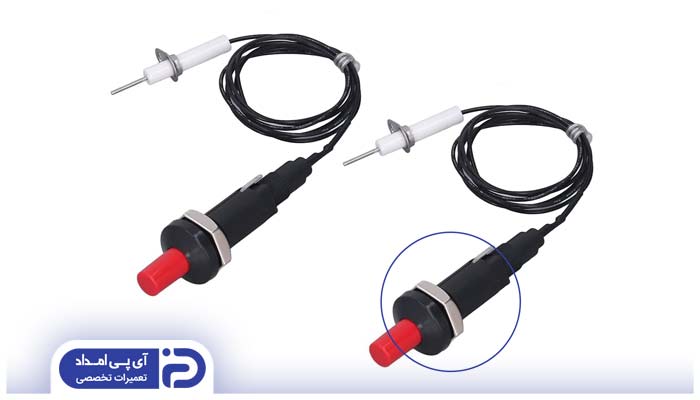 شکستن قسمت چینی الکترود؛ علت جرقه نزدن پکیج