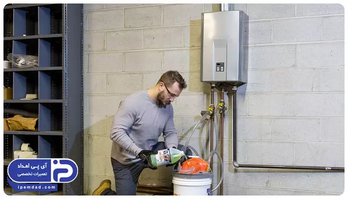 نحوه رسوب زدایی پکیج