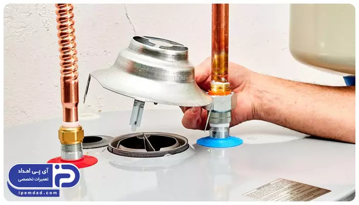 آموزش نصب دودکش آبگرمکن زمینی