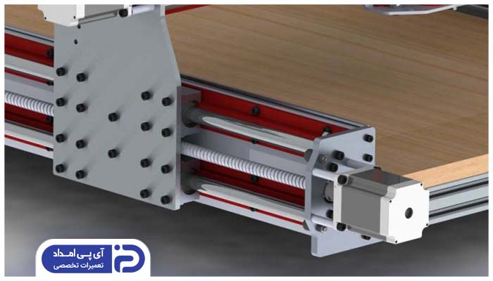 ریل دستگاه سی ان سی