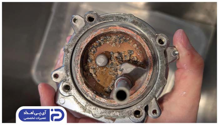 تجمع رسوب در پمپ؛ علت داغ شدن پمپ پکیج