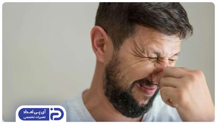 دود یا بوی سوختگی