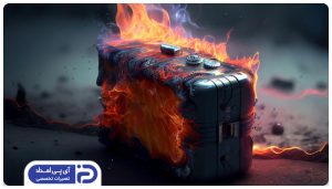 علت سوختن یو پی اس