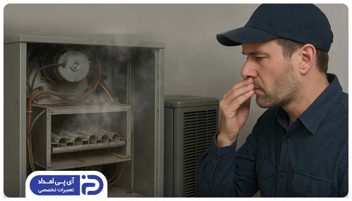 بوی دود و سوختگی؛ از مشکلات پکیج