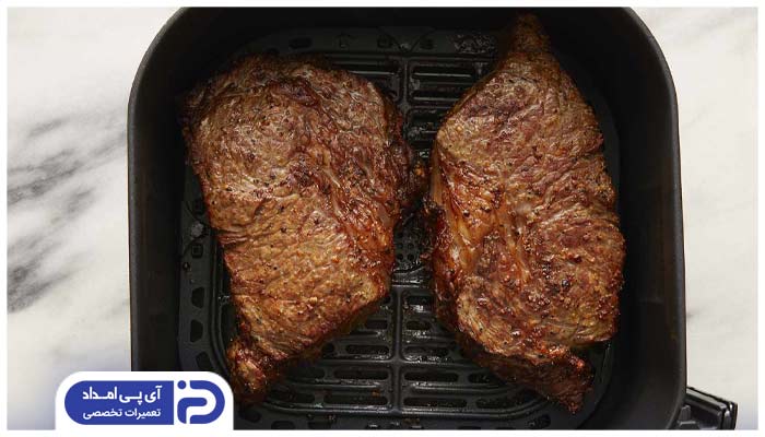 نحوه پخت گوشت در سرخ کن بدون روغن