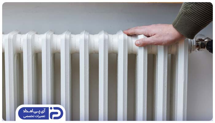 گرم نشدن قسمت بالایی رادیاتور؛ از مشکلات پکیج