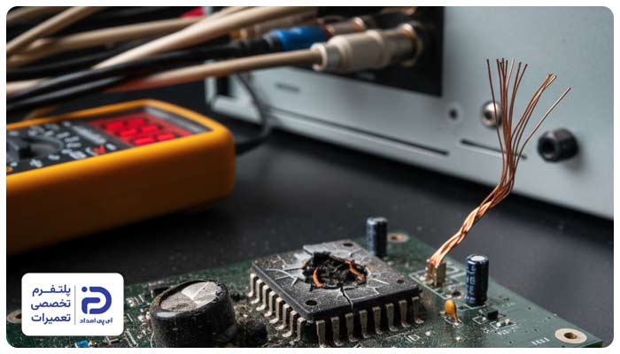 ایراد سخت‌افزاری در گیرنده