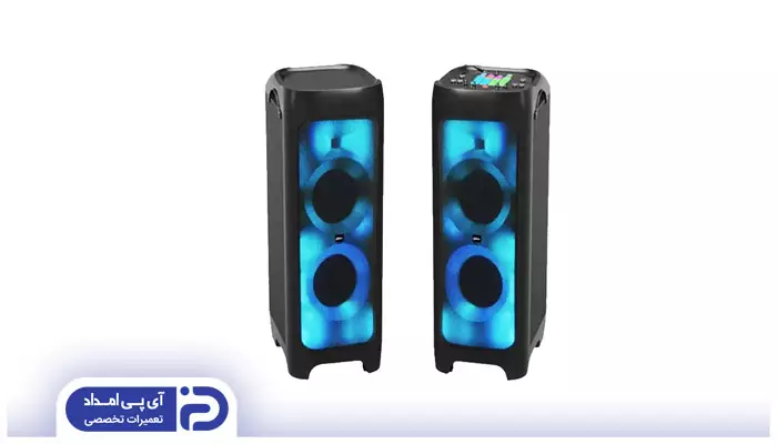 نویز داشتن صدای اسپیکر ویکر 