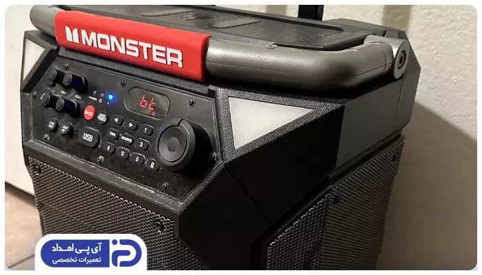 عدم اتصال اسپیکر مانستر به بلوتوث