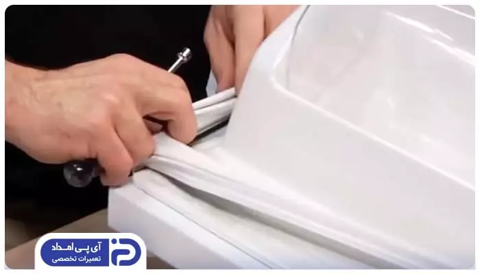 خرابی لاستیک درب یخچال