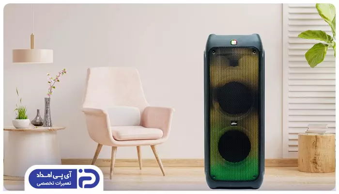 روشن نشدن اسپیکر ویکر