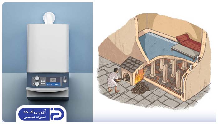 پکیج های گرمایشی اولیه در مقایسه با پکیج های امروزی