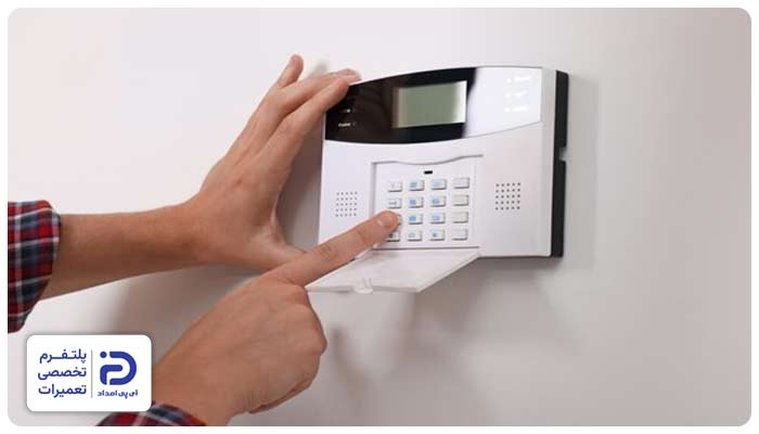 تست نکردن کیفیت تصویر و صدا پس از نصب آیفون تصویری