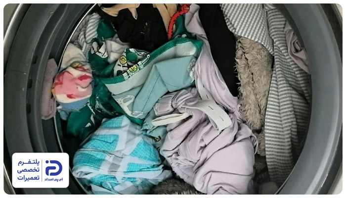 بارگیری نامناسب علت صدای لباسشویی مدیا