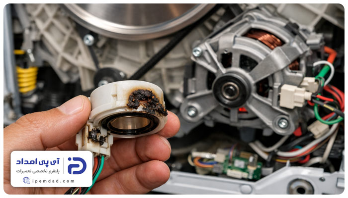 علت خرابی تاخو لباسشویی ال جی