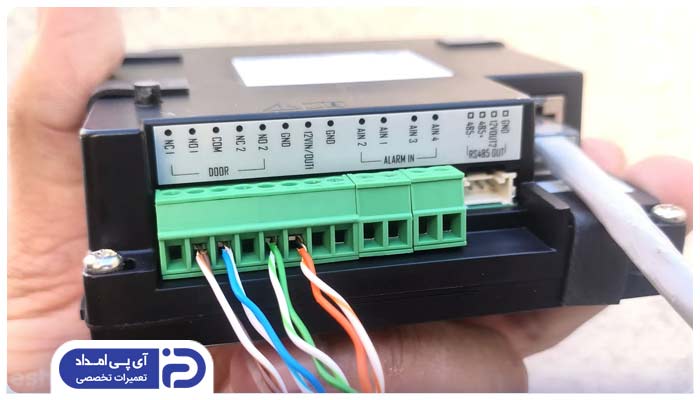 مراحل سیم کشی و نصب آیفون تصویری