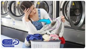 علت تمیز نشستن ماشین لباسشویی اسنوا