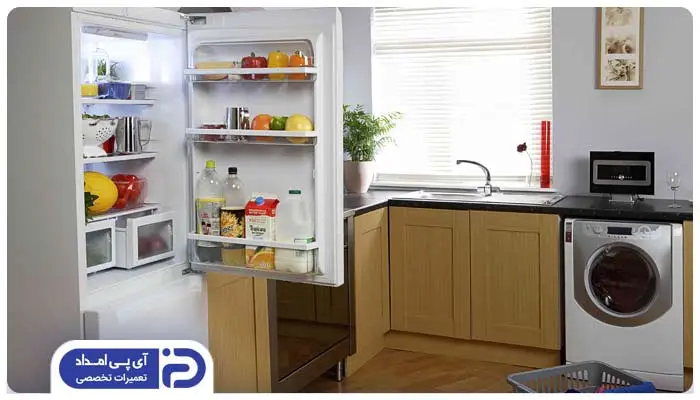 باز ماندن درب یخچال 