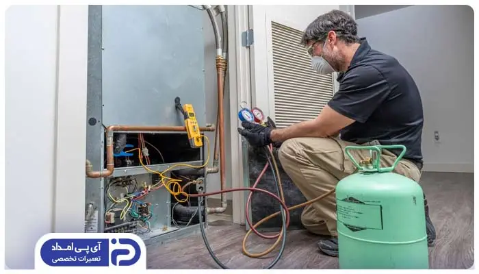 صدای گاز یخچال