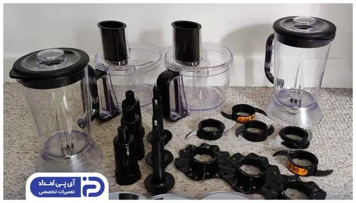 آشنایی با انواع قطعات غذاساز و کارایی آنها