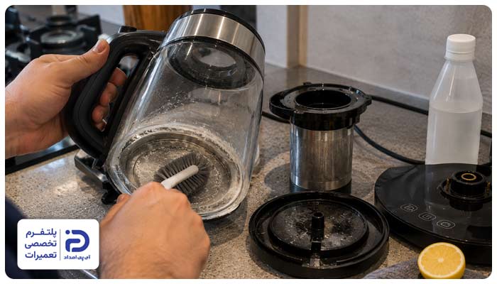 جرم‌ گیری چای ساز گوسونیک