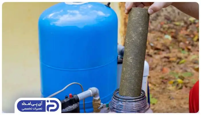 غشای مخزن مسدود شده است